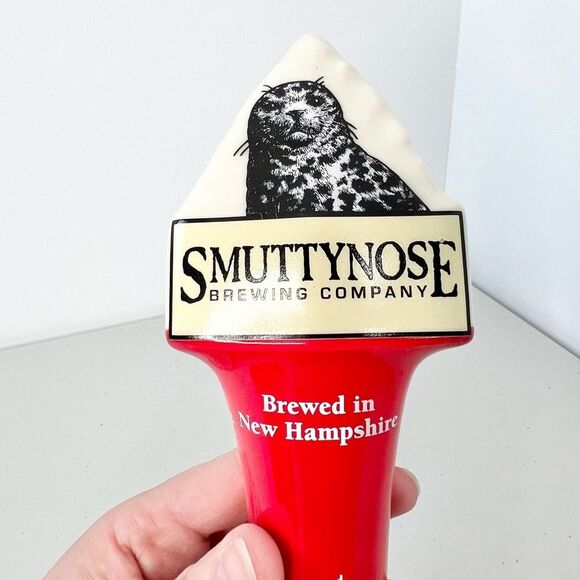 Smuttynose Brewing Company Big A IPA Ceramic Beer Tap Handle Chrislan Ceramics - Picture 3 of 6